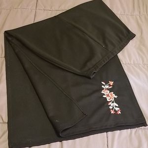 Long slit skirt